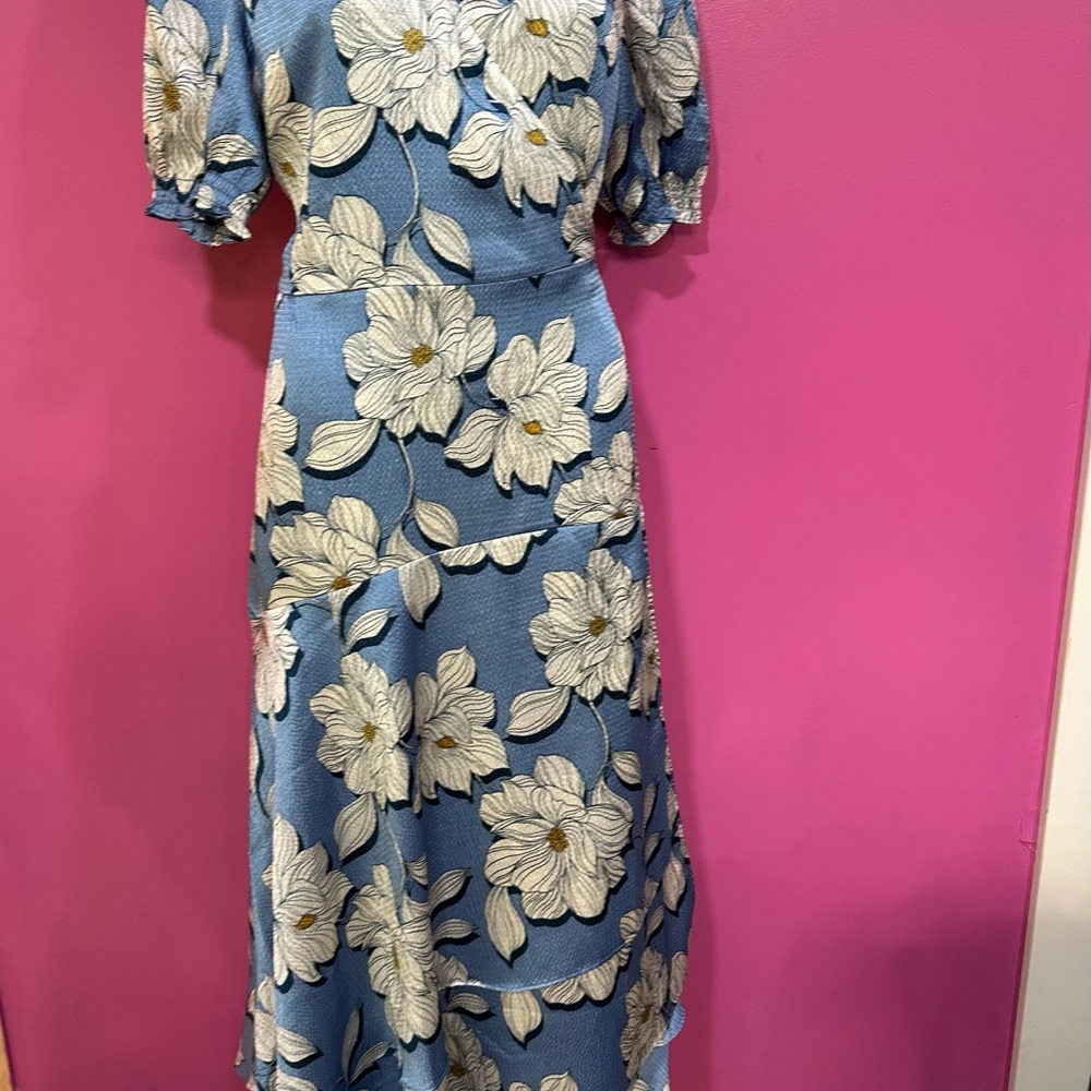 Draper James Cream High Low Sundress